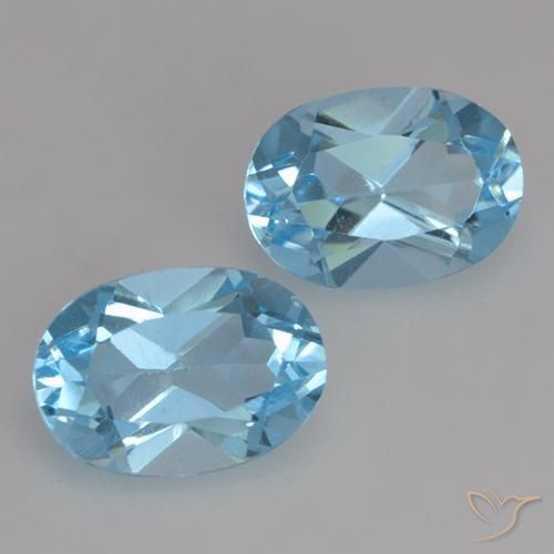 Shop natural 1.95ct スイスブルー トパーズ gems, 楕円形, from ブラジル at GemSelect. In stock, global shipping!