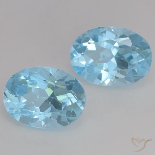 Shop natural 2.21ct スカイブルー トパーズ gems, 楕円形, from ブラジル at GemSelect. In stock, global shipping!