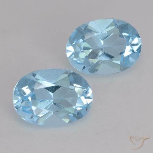 Shop natural 1.94ct スカイブルー トパーズ gems, 楕円形, from ブラジル at GemSelect. In stock, global shipping!