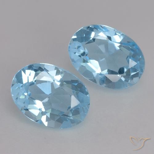 Shop natural 2.13ct スカイブルー トパーズ gems, 楕円形, from ブラジル at GemSelect. In stock, global shipping!