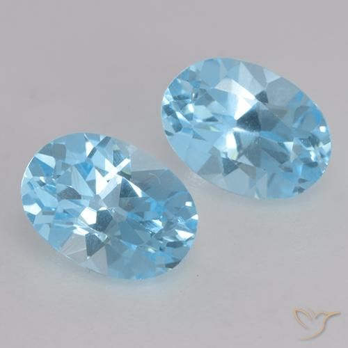 Shop natural 2.17ct スカイブルー トパーズ gems, 楕円形, from ブラジル at GemSelect. In stock, global shipping!