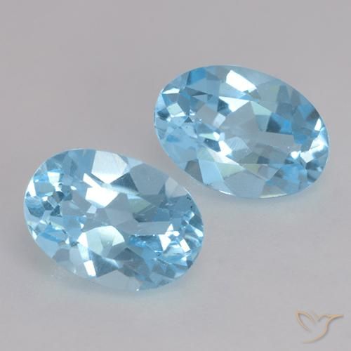 Shop natural 2.09ct スイスブルー トパーズ gems, 楕円形, from ブラジル at GemSelect. In stock, global shipping!