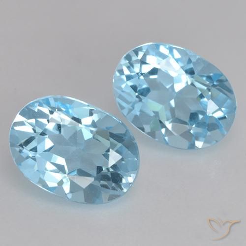Shop natural 2.47ct スカイブルー トパーズ gems, 楕円形, from ブラジル at GemSelect. In stock, global shipping!