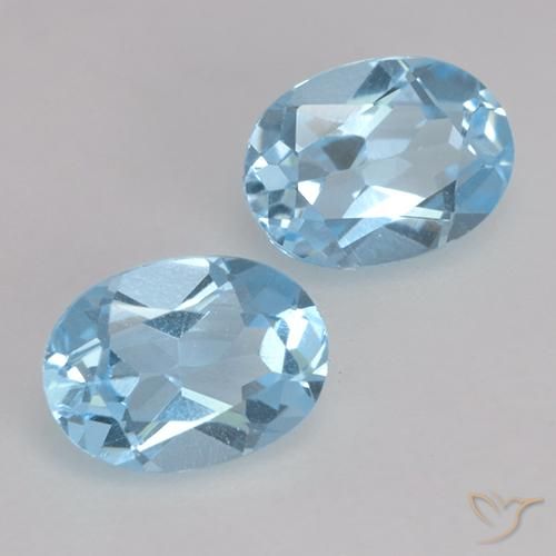 Shop natural 1.79ct スカイブルー トパーズ gems, 楕円形, from ブラジル at GemSelect. In stock, global shipping!