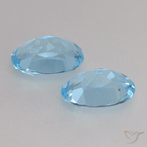Shop natural 1.90ct スカイブルー トパーズ gems, 楕円形, from ブラジル at GemSelect. In stock, global shipping!