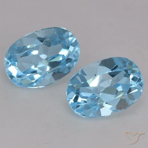 Shop natural 2.29ct スイスブルー トパーズ gems, 楕円形, from ブラジル at GemSelect. In stock, global shipping!