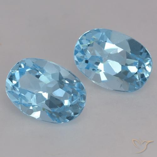 Shop natural 2.29ct スイスブルー トパーズ gems, 楕円形, from ブラジル at GemSelect. In stock, global shipping!