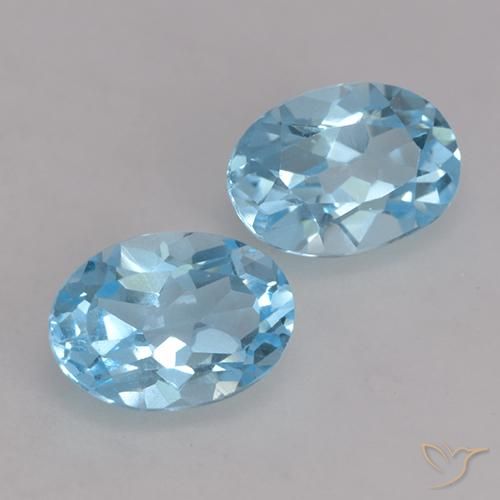 Shop natural 1.97ct スイスブルー トパーズ gems, 楕円形, from ブラジル at GemSelect. In stock, global shipping!
