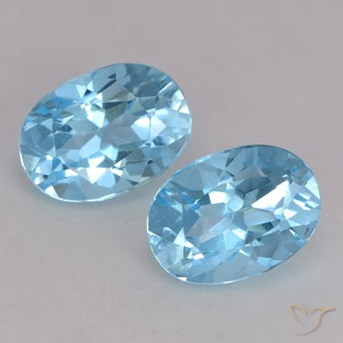 Shop natural 2.30ct スイスブルー トパーズ gems, 楕円形, from ブラジル at GemSelect. In stock, global shipping!