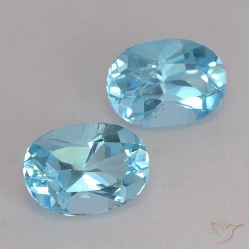 Shop natural 2.08ct スイスブルー トパーズ gems, 楕円形, from ブラジル at GemSelect. In stock, global shipping!