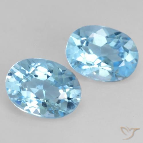 Shop natural 2.13ct スカイブルー トパーズ gems, 楕円形, from ブラジル at GemSelect. In stock, global shipping!