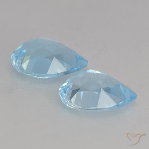 Shop natural 1.74ct スカイブルー トパーズ gems, 洋梨の形, from ブラジル at GemSelect. In stock, global shipping!