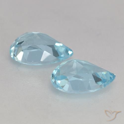 Shop natural 1.74ct スカイブルー トパーズ gems, 洋梨の形, from ブラジル at GemSelect. In stock, global shipping!