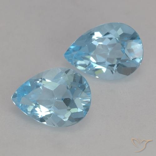 Shop natural 1.73ct スイスブルー トパーズ gems, 洋梨の形, from ブラジル at GemSelect. In stock, global shipping!