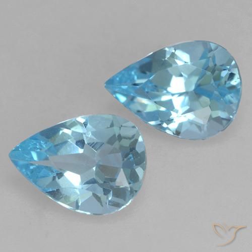 Shop natural 1.53ct スイスブルー トパーズ gems, 洋梨の形, from ブラジル at GemSelect. In stock, global shipping!