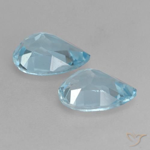 Shop natural 1.72ct スカイブルー トパーズ gems, 洋梨の形, from ブラジル at GemSelect. In stock, global shipping!