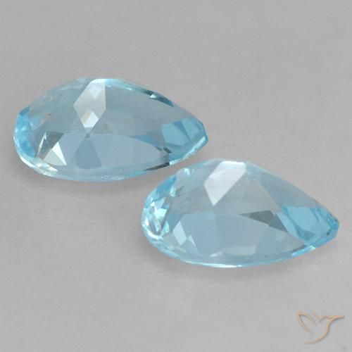 Shop natural 1.75ct スカイブルー トパーズ gems, 洋梨の形, from ブラジル at GemSelect. In stock, global shipping!
