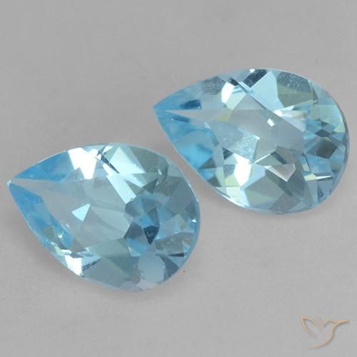 Shop natural 1.53ct スイスブルー トパーズ gems, 洋梨の形, from ブラジル at GemSelect. In stock, global shipping!