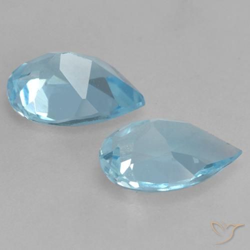 Shop natural 1.53ct スイスブルー トパーズ gems, 洋梨の形, from ブラジル at GemSelect. In stock, global shipping!