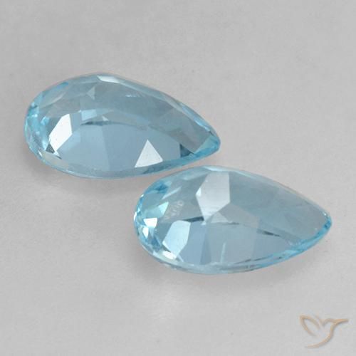 Shop natural 1.57ct スカイブルー トパーズ gems, 洋梨の形, from ブラジル at GemSelect. In stock, global shipping!
