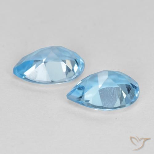 Shop natural 1.69ct スイスブルー トパーズ gems, 洋梨の形, from ブラジル at GemSelect. In stock, global shipping!