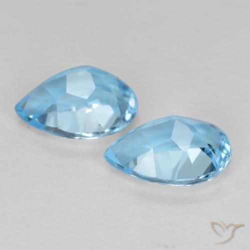 Shop natural 1.73ct スイスブルー トパーズ gems, 洋梨の形, from ブラジル at GemSelect. In stock, global shipping!