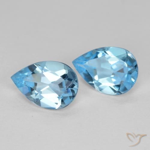 Shop natural 1.57ct スイスブルー トパーズ gems, 洋梨の形, from ブラジル at GemSelect. In stock, global shipping!