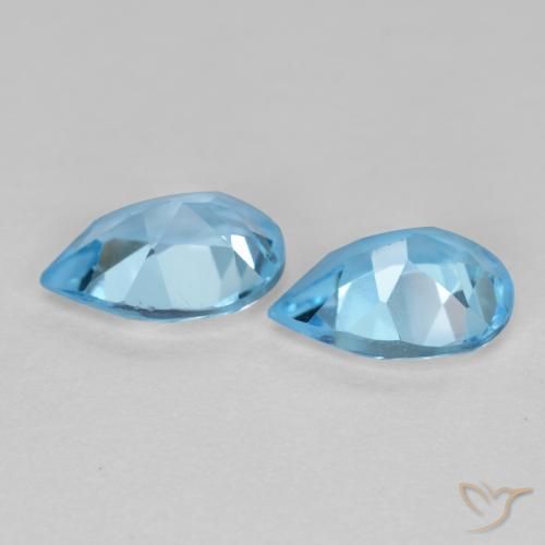 Shop natural 1.57ct スイスブルー トパーズ gems, 洋梨の形, from ブラジル at GemSelect. In stock, global shipping!