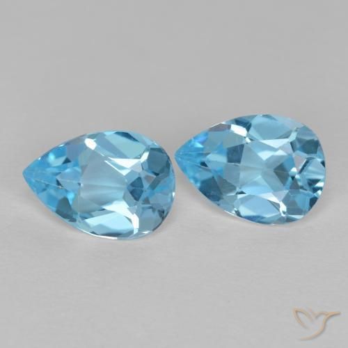 Shop natural 1.65ct スイスブルー トパーズ gems, 洋梨の形, from ブラジル at GemSelect. In stock, global shipping!