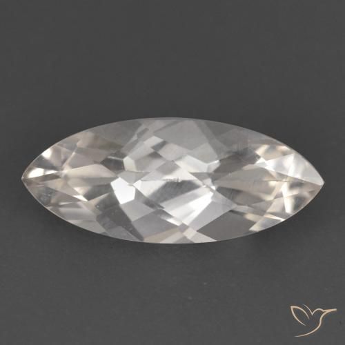 1.53ct 天然 ホワイト トパーズ, マーキーズ, VS