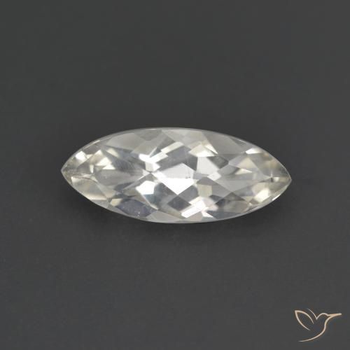 1.67ct 天然 ウォームホワイト トパーズ, マーキーズ, VS