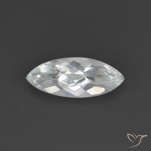 1.67ct 天然 ホワイト トパーズ, マーキーズ, VS