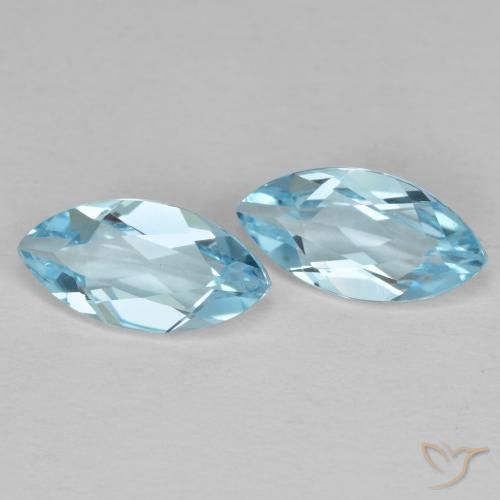 Shop natural 2.58ct スイスブルー トパーズ gems, マーキーズ, from ブラジル at GemSelect. In stock, global shipping!