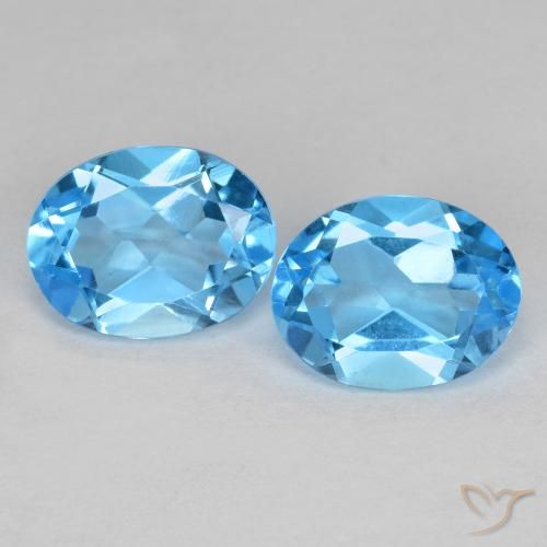 Shop natural 4.67ct スイスブルー トパーズ gems, 楕円形, from ブラジル at GemSelect. In stock, global shipping!