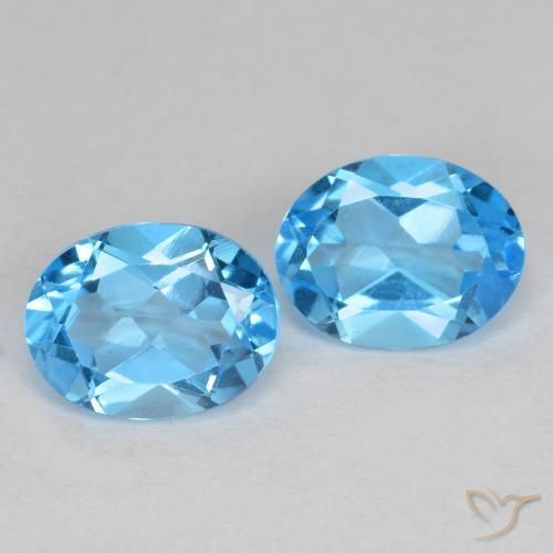 Shop natural 4.67ct スイスブルー トパーズ gems, 楕円形, from ブラジル at GemSelect. In stock, global shipping!