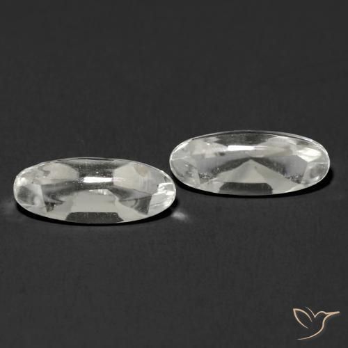 Shop natural 2.60ct クリアホワイト トパーズ gems, 楕円形, from ブラジル at GemSelect. In stock, global shipping!