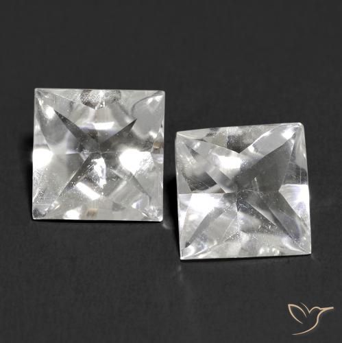 Shop natural 4.00ct ホワイト トパーズ gems, 四角形, from ブラジル at GemSelect. In stock, global shipping!