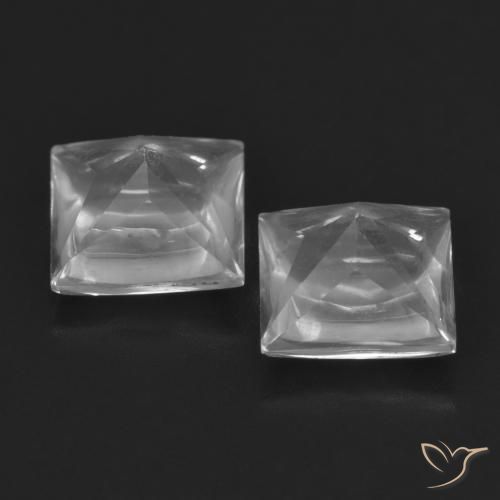 Shop natural 4.44ct ホワイト トパーズ gems, 四角形, from ブラジル at GemSelect. In stock, global shipping!