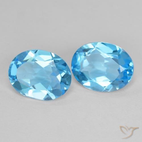 Shop natural 3.85ct スカイブルー トパーズ gems, 楕円形, from ブラジル at GemSelect. In stock, global shipping!
