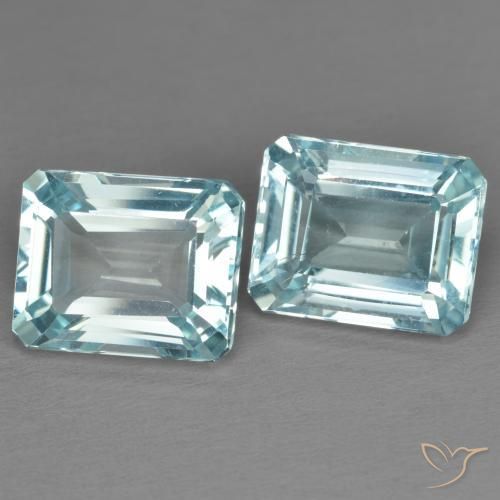 Shop natural 8.32ct スカイブルー トパーズ gems, 八角形 / エメラルドカット, from ブラジル at GemSelect. In stock, global shipping!