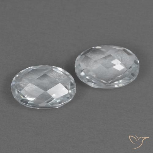 Shop natural 1.34ct ホワイト トパーズ gems, 楕円形, from ブラジル at GemSelect. In stock, global shipping!