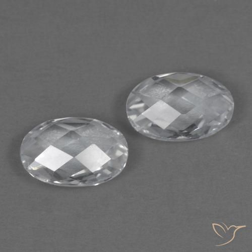 Shop natural 1.00ct ホワイト トパーズ gems, 楕円形, from ブラジル at GemSelect. In stock, global shipping!