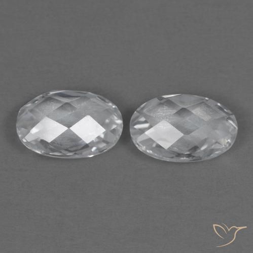 Shop natural 1.00ct ホワイト トパーズ gems, 楕円形, from ブラジル at GemSelect. In stock, global shipping!