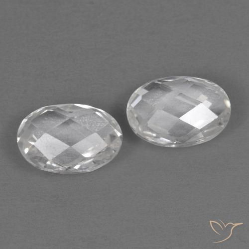 Shop natural 1.30ct ホワイト トパーズ gems, 楕円形, from ブラジル at GemSelect. In stock, global shipping!