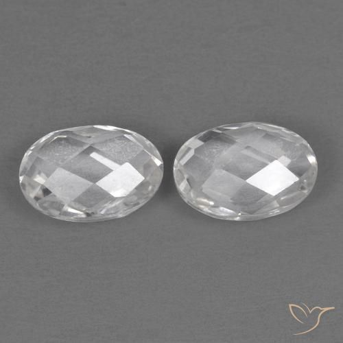 Shop natural 1.30ct ホワイト トパーズ gems, 楕円形, from ブラジル at GemSelect. In stock, global shipping!