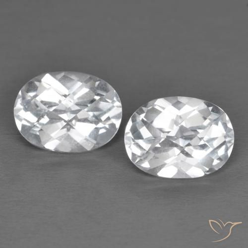 Shop natural 3.40ct ホワイト トパーズ gems, 楕円形, from ブラジル at GemSelect. In stock, global shipping!