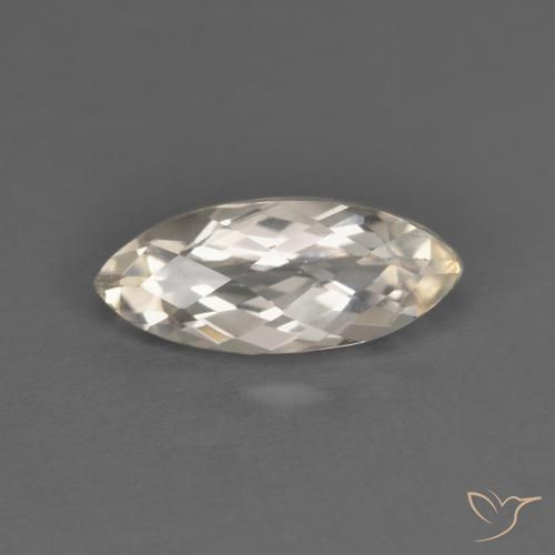 1.88ct 天然 ウォームホワイト トパーズ, マーキーズ, VVS-VS