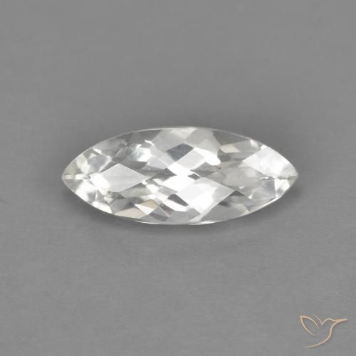 1.63ct 天然 ホワイト トパーズ, マーキーズ, VVS-VS