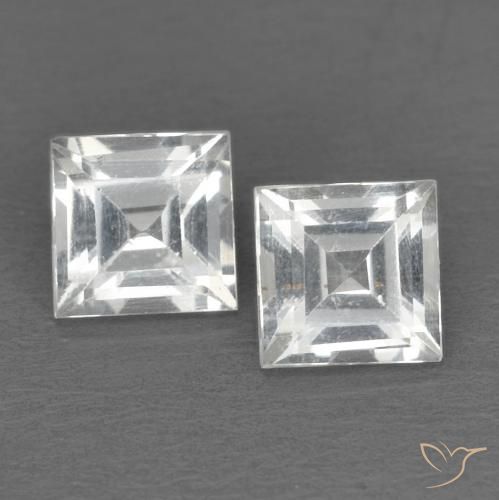 Shop natural 1.14ct ホワイト トパーズ gems, 四角形, from ブラジル at GemSelect. In stock, global shipping!