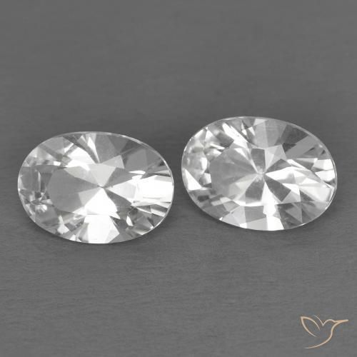 Shop natural 1.79ct ホワイト トパーズ gems, 楕円形, from ブラジル at GemSelect. In stock, global shipping!